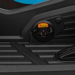 Dziecięcy elektryczny quad McLaren MCL35 szary z pilotem, kołami EVA i LED