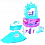 Dziecięca toaletka z lustrem i działającą suszarką