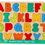 Drewniane puzzle Alfabet