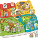 Interaktywna farma dla dzieci z melodiami i dźwiękami