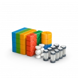 Geomag Magicube Shapes – zestaw konstrukcyjny 128 elementów