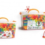 Kreatywny zestaw konstrukcyjny słomki 1200 elementów