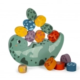 Drewniana gra balansowa Dino