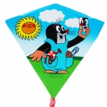 Latający latawiec Krtek plastik 68x73cm