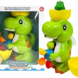 Kąpiący się dinozaur Wodna wylewka Młyn