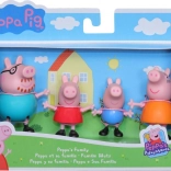 Figurki ŚWINKA PEPPA – zestaw rodzinny 4 szt.