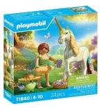 Playmobil Princess Magic – jednorożec Rainbow Flower z wróżką
