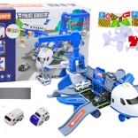 Interaktywna policyjna maszyna latająca 2w1 – rozkładana mobilna stacja DIY