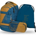 Zestaw Baagl Skate Max Duo: Plecak, Piórnik i Worek