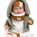 Llorens New Born realistyczna lalka z dźwiękami 44 cm