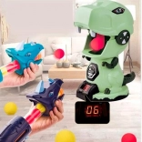 Interaktywna gra Strzelanie do Dinozaura z pistoletami i kulkami