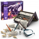 Wykopaliska kości dinozaurów 6 w 1 – zestaw paleontologiczny dla dzieci