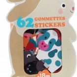 Djeco moje pierwsze naklejki – zwierzęta z farmy