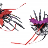 Karnawałowa spinka do włosów – koścista dłoń (zestaw)