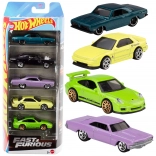Hot Wheels Szybcy i wściekli – zestaw 5 metalowych autek
