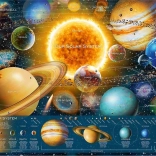 RAVENSBURGER puzzle Space Odyssey – Układ Słoneczny 5000 elementów