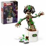 LEGO Marvel Tańczący GROOT – interaktywna figurka w doniczce