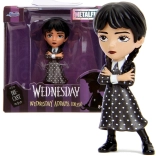 Metalowa kolekcjonerska figurka WEDNESDAY ADDAMS w sukience 6 cm