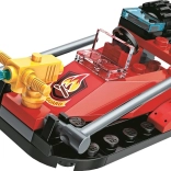 Qman wóz strażacki z działem wodnym 1805-4 łódź ratunkowa