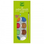 Farby akwarelowe Djeco klasyczne