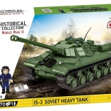 Klocki czołgu IS-3 – radziecki czołg ciężki 1:28
