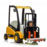 Akumulatorowy wózek widłowy XMX638 żółty