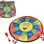 Tarcza z rzutkami i piłeczkami - 36 cm