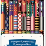 Zestaw 10 ołówków z gumką DJECO Steve