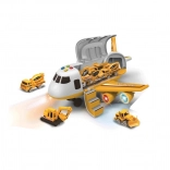 Samolot pasażerski z ładownią i 3 autkami 1:64