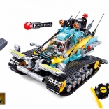 SLUBAN Power Bricks pojazd gąsienicowy Skorpion R/C zdalnie sterowany