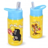 Stalowa butelka Krtek 500 ml niebieska