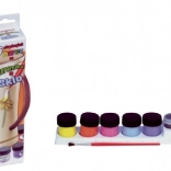 Farby akrylowe do ceramiki, szkła i kamieni - zestaw 6 sztuk