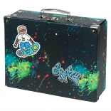 Baagl składany szkolny kufer Chill z okuciami