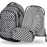 Baagl Zestaw 3 Szkolny Skate Max: Plecak, Piórnik i Worek