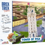 Ceglana konstrukcja BRICK TRICK Travel – Krzywa Wieża w Pizie (260 elementów)