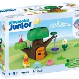 Playmobil Junior Disney domek na drzewie z Kubusiem Puchatkiem i Prosiaczkiem