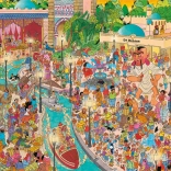 Puzzle JUMBO Jan van Haasteren Efteling Fata Morgana 1000 elementów