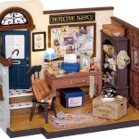 Rolife DIY domek: Biuro detektywistyczne Mose’a z oświetleniem LED