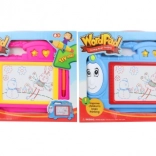 Tablica do rysowania Lokomotywa z ołówkiem i stempelkami