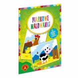 Obrazy z piasku Krowa, Kurczak