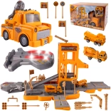 Parking budowlany transformujący się w auto