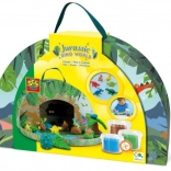 SES Jurajski świat dinozaurów – kuferek pełen zabawy z plasteliną