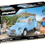 Playmobil Citroën 2CV – kultowe retro auto z figurkami i akcesoriami