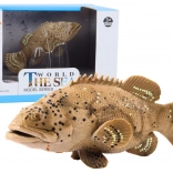 Figurka ryby marynarz Goliat szary 11 cm