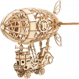 3D drewniane puzzle sterowiec