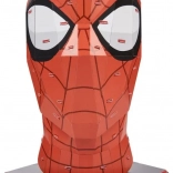 3D papierowy model głowy SPIDER-MAN na podstawce – 4D Build bez kleju