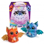 Hatchimals wykluwający się interaktywny smoczek z mgłą i światłami