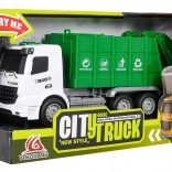 Interaktywna śmieciarka ze światłami i dźwiękami