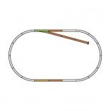 Piko zestaw torów B z torem ślepym H0