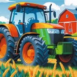 Trefl puzzle Wóz farmera 60 elementów
